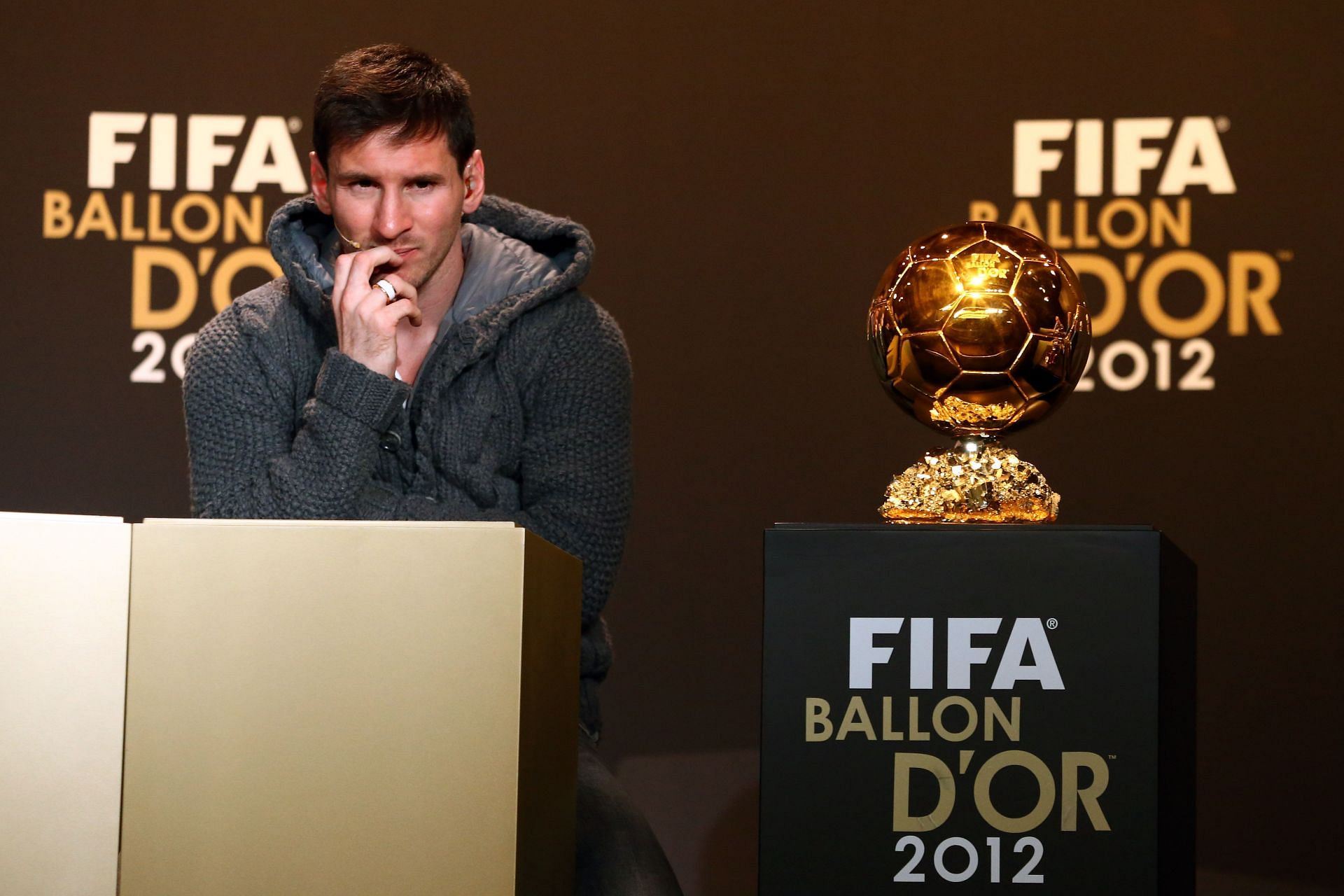 Lionel Messi produced a memorable year for Barcelona.